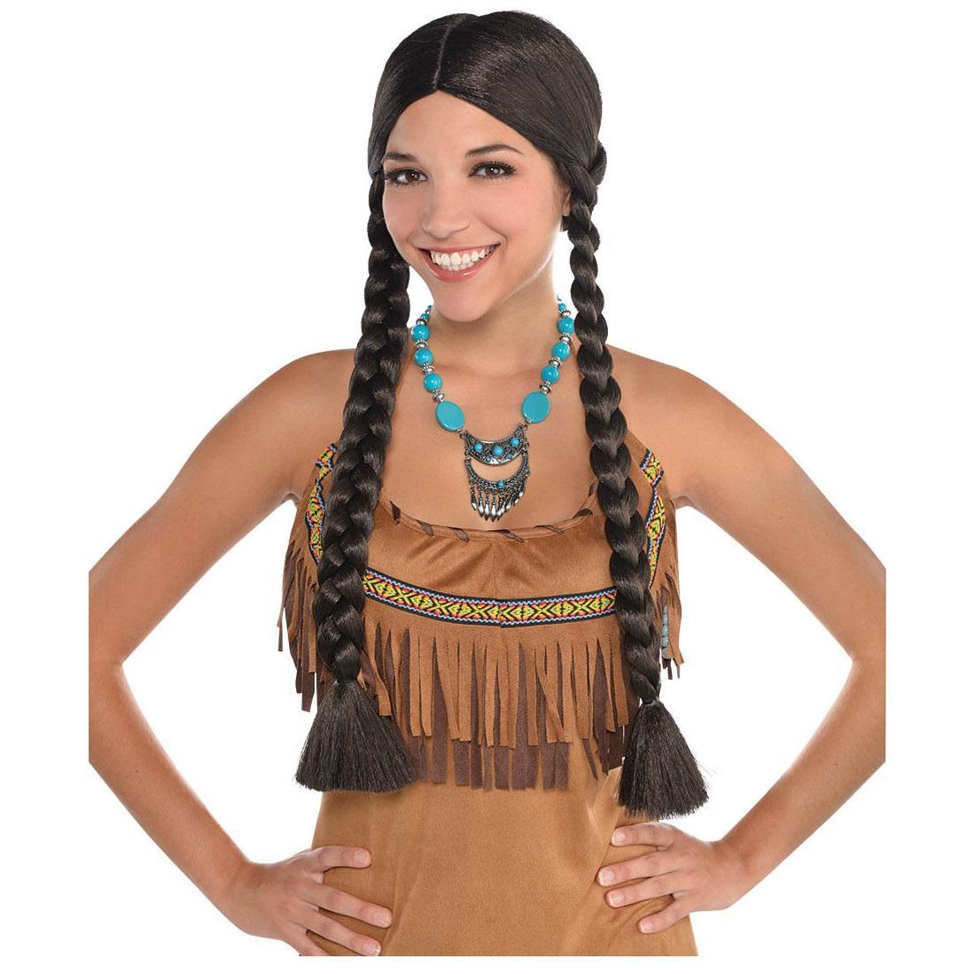 Western Braided Wig Costumes & Apparel - Party Centre - Party Centre