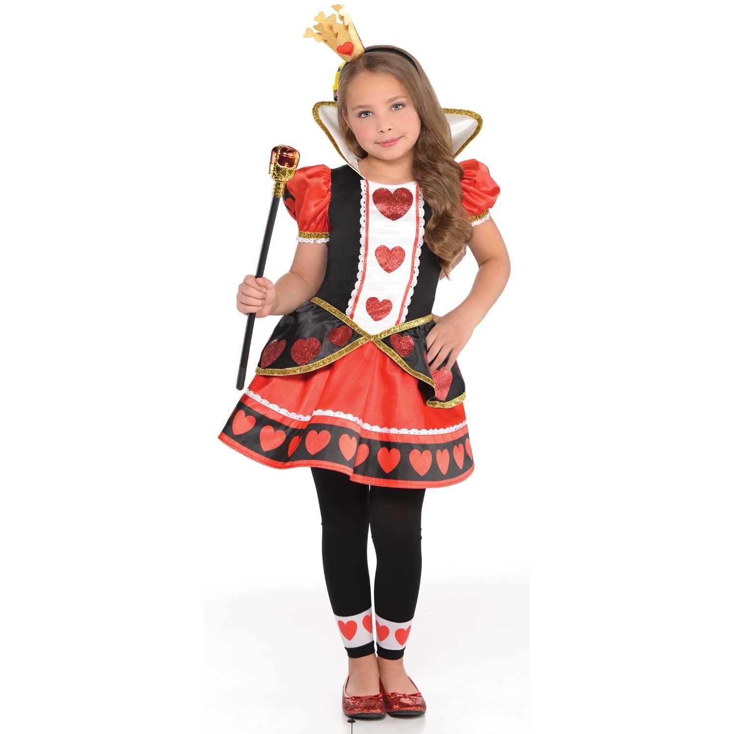 Child Queen of Hearts Storybook Costume Costumes & Apparel - Party Centre - Party Centre
