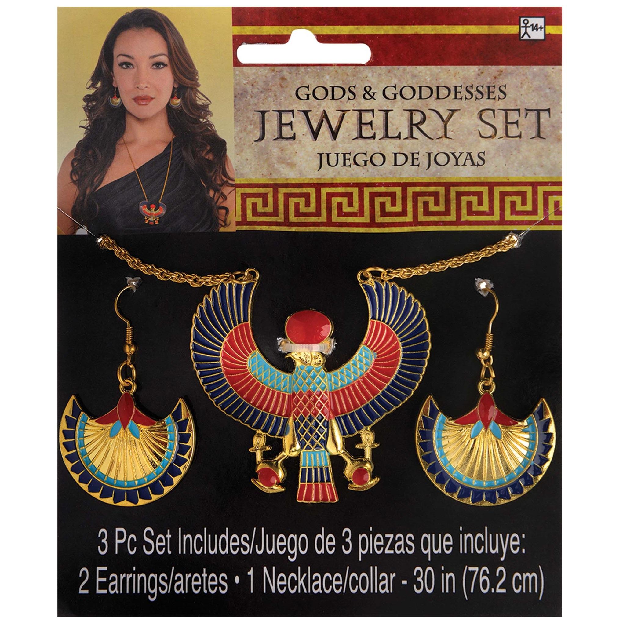 Adult Egyptian Jewelry Set Costumes & Apparel - Party Centre - Party Centre