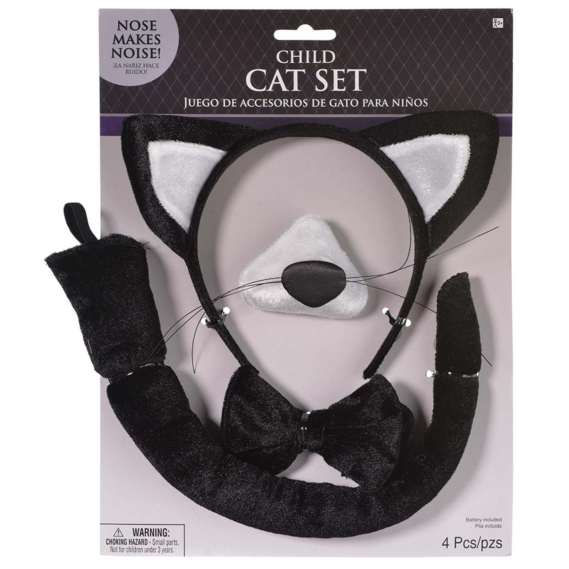 Child Cat Accessory Kit With Sound Costumes & Apparel - Party Centre - Party Centre