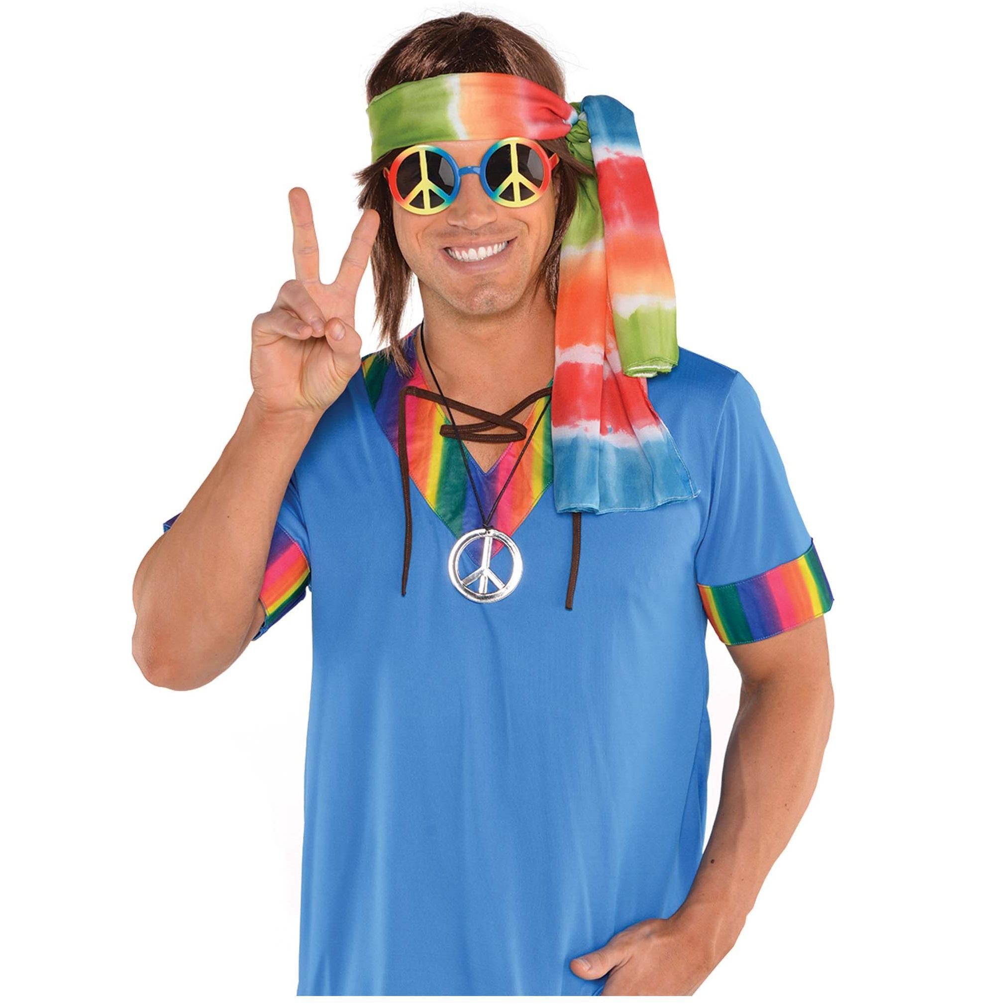Adult 60s Hippie Kit Costumes & Apparel - Party Centre - Party Centre