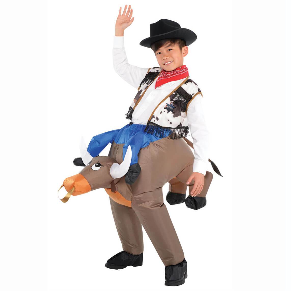 Child Inflatable Bull Costume Costumes & Apparel - Party Centre - Party Centre