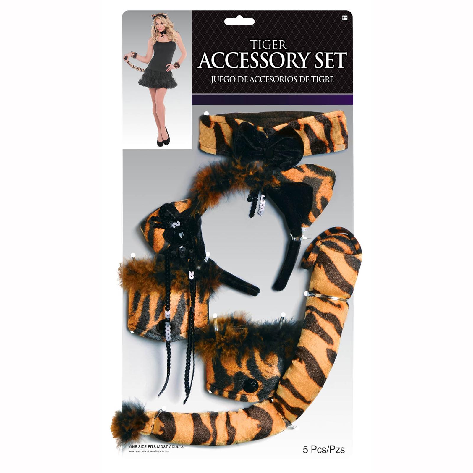 Tiger Accessory Set Costumes & Apparel - Party Centre - Party Centre