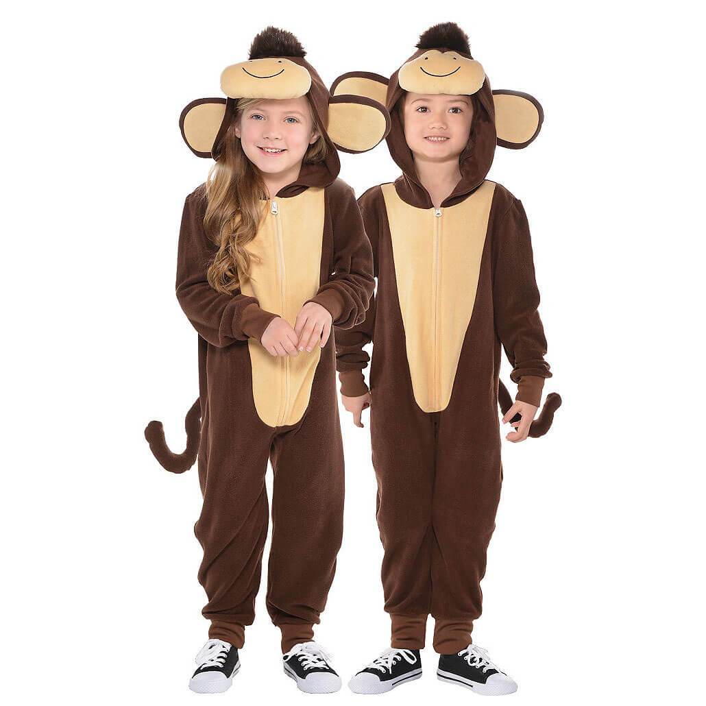 Toddler Monkey Zipster Costume Costumes & Apparel - Party Centre - Party Centre