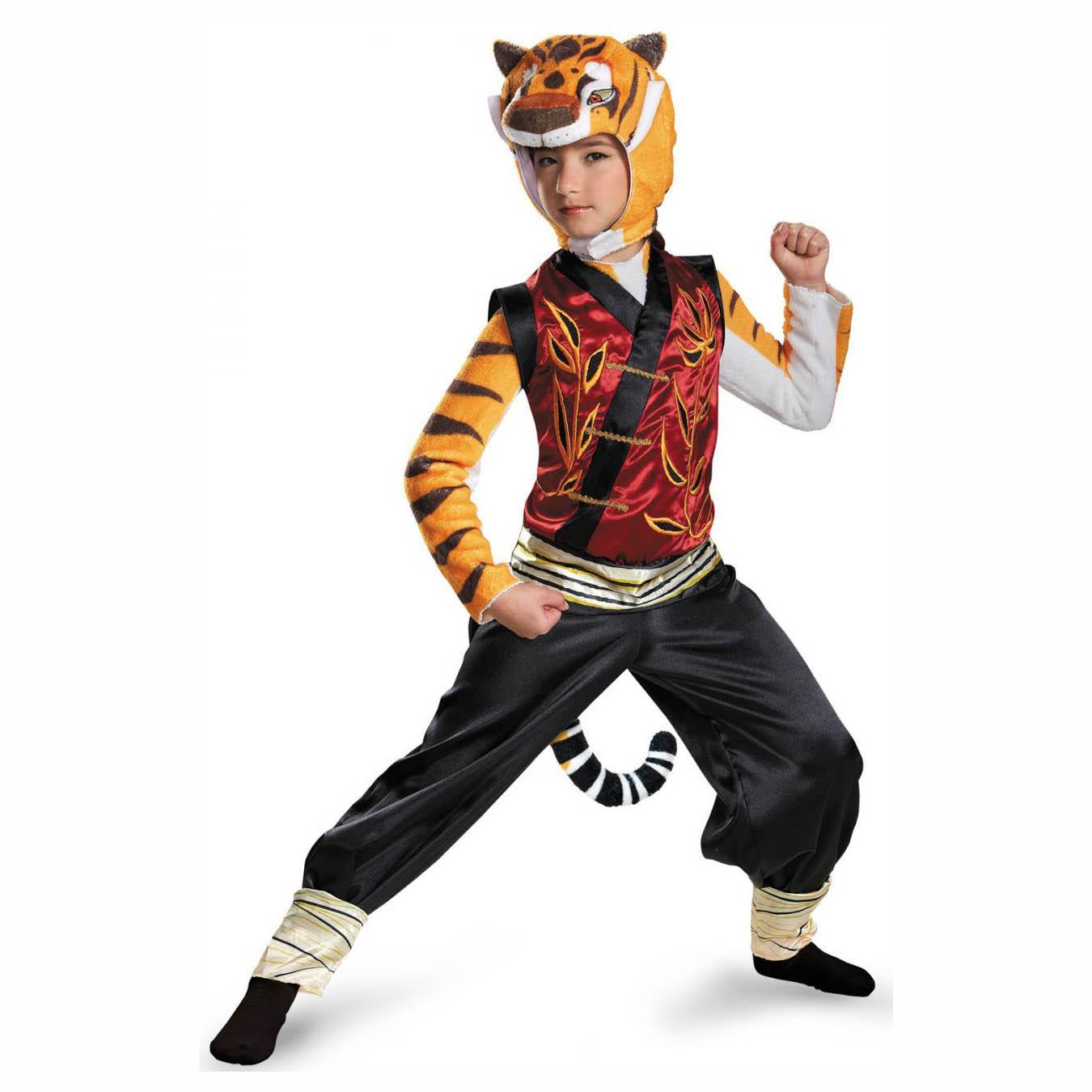 Child Tigress Deluxe Kung Fu Panda Movie Costume Costumes & Apparel - Party Centre - Party Centre