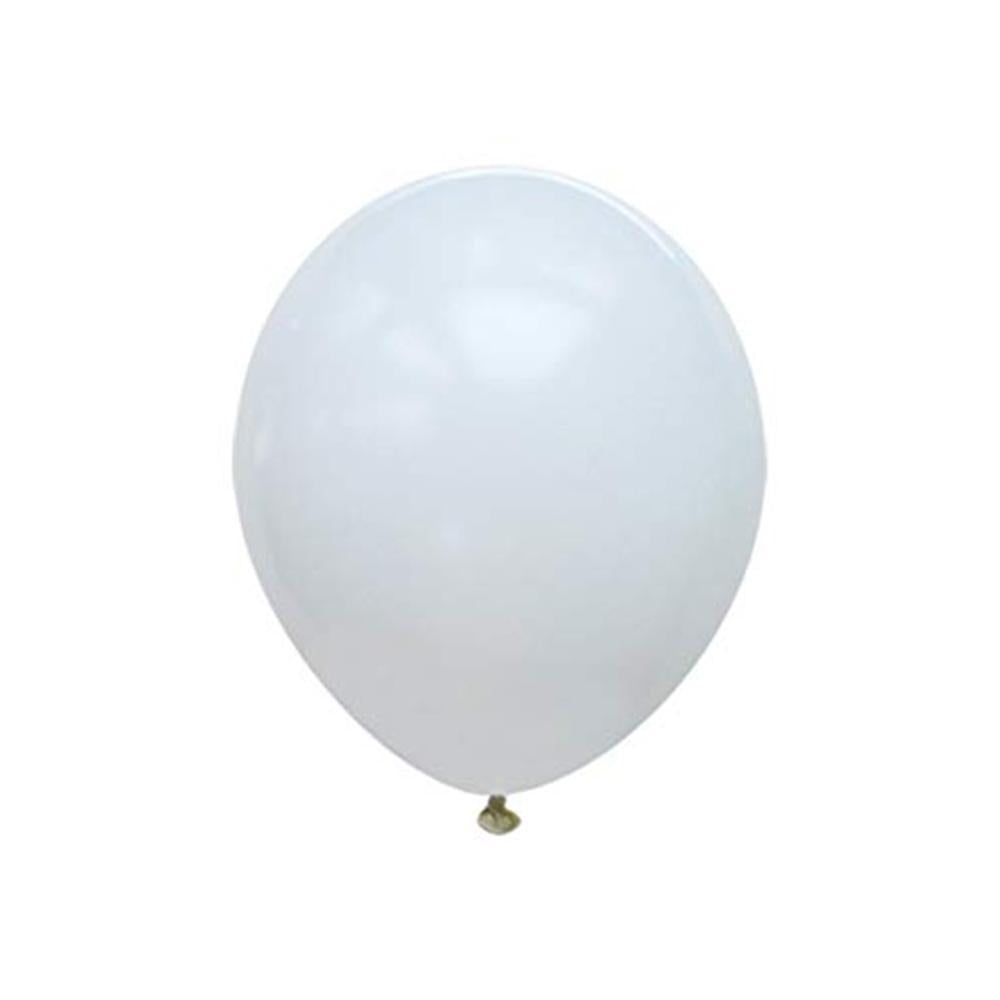 Standard White Balloons 12in, 100pcs Balloons & Streamers - Party Centre - Party Centre