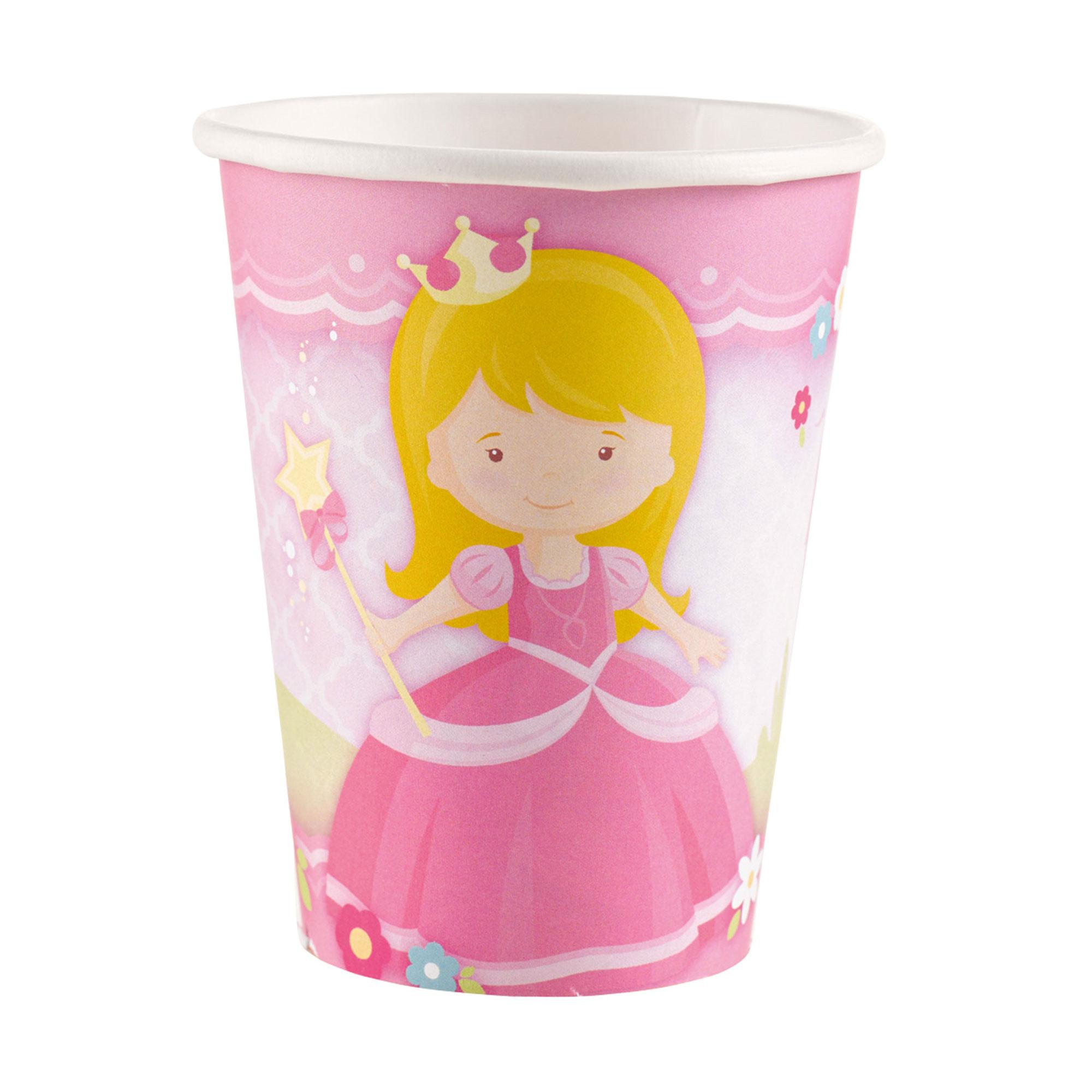 My Princess Cups 8pcs Printed Tableware - Party Centre - Party Centre