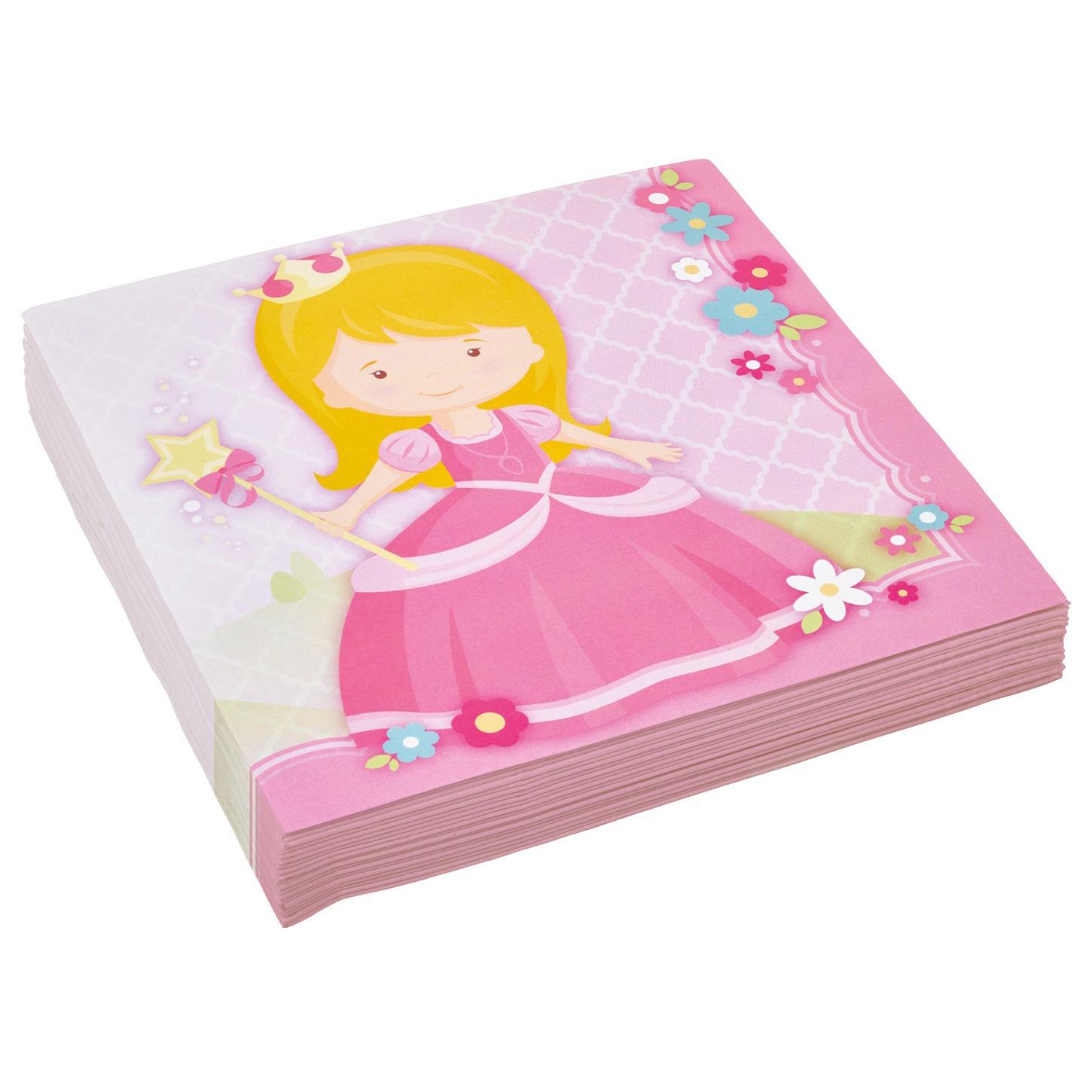 My Princess Lunch Tissues 20pcs Printed Tableware - Party Centre - Party Centre