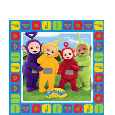 Teletubbies Lunch Napkins 16pcs Printed Tableware - Party Centre - Party Centre