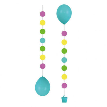 Balloon Tails "Dots" for 11in Balloons 3pcs Balloons & Streamers - Party Centre - Party Centre