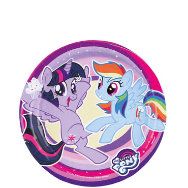 My Little Pony 2017 Paper Plates 7in, 8pcs Printed Tableware - Party Centre - Party Centre
