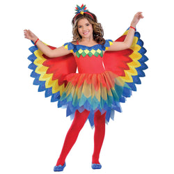Child Pretty Parrot Costume Costumes & Apparel - Party Centre
