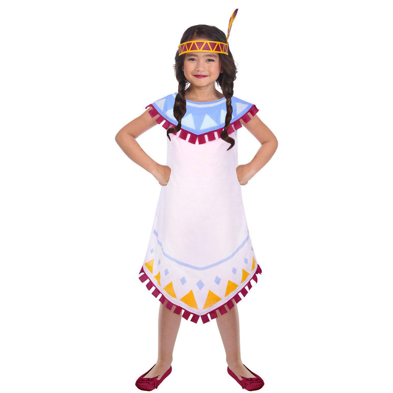 Child Tepee & Tomahawk Girl's Costume Costumes & Apparel - Party Centre