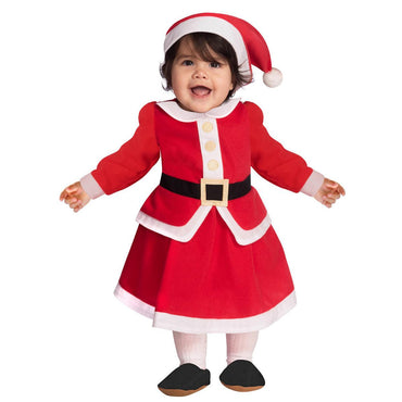 Toddler Little Miss Santa Costume Costumes & Apparel - Party Centre - Party Centre