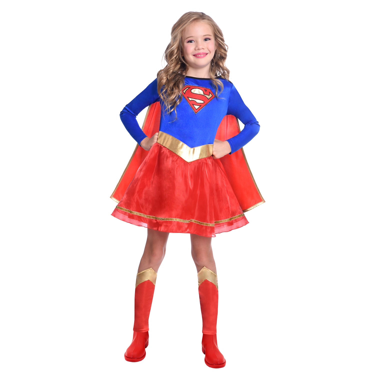 Child Supergirl Classic Costume - Party Centre