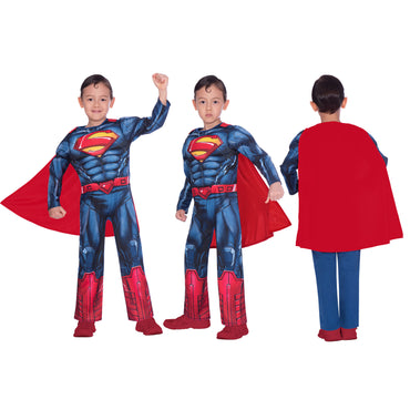 Child Superman Classic Costume - Party Centre