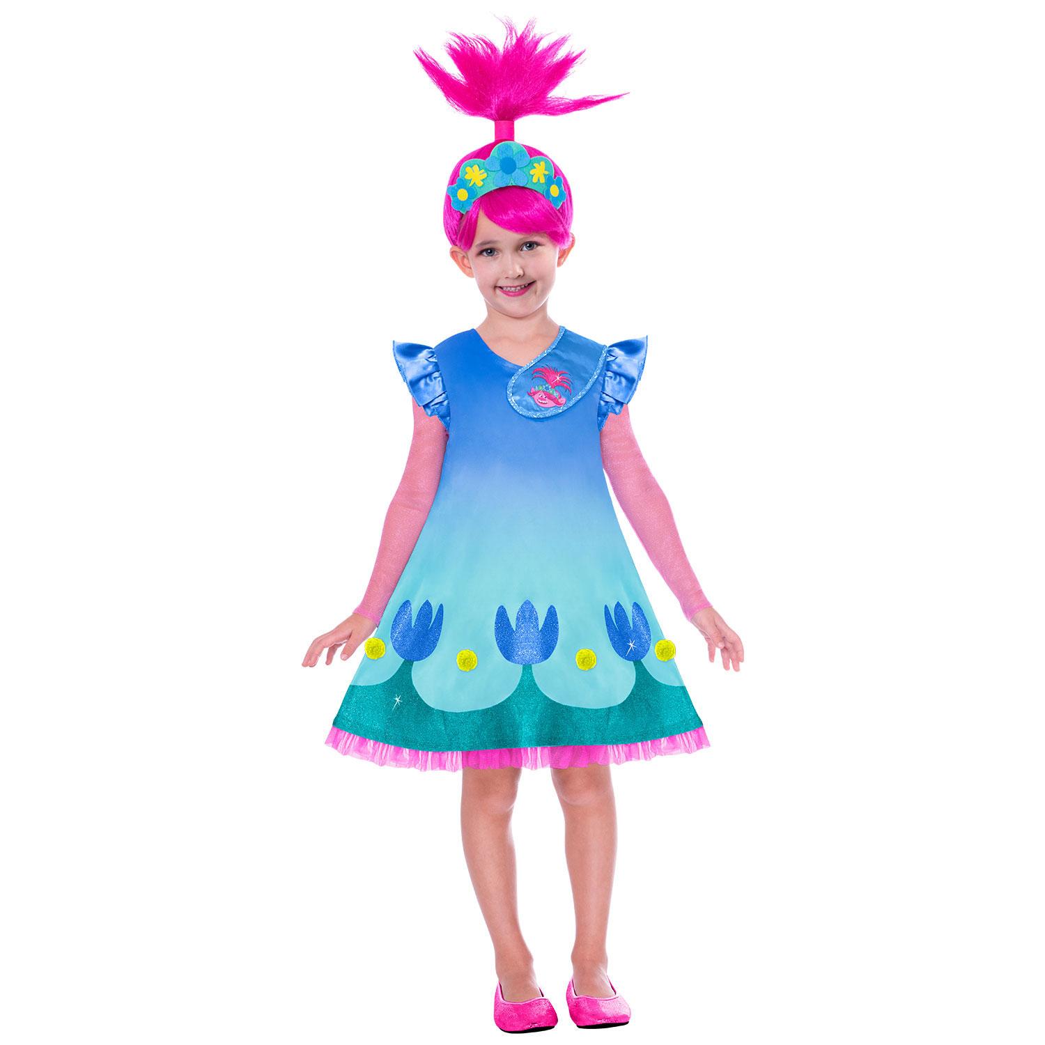 Child Trolls Movie 2 Poppy Costume Costumes & Apparel - Party Centre - Party Centre