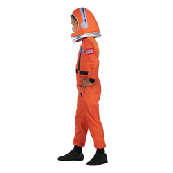 Child Space Suit Orange Costume