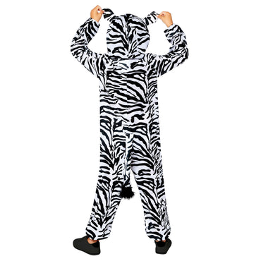 Child Zebra Onesie Costume - Party Centre