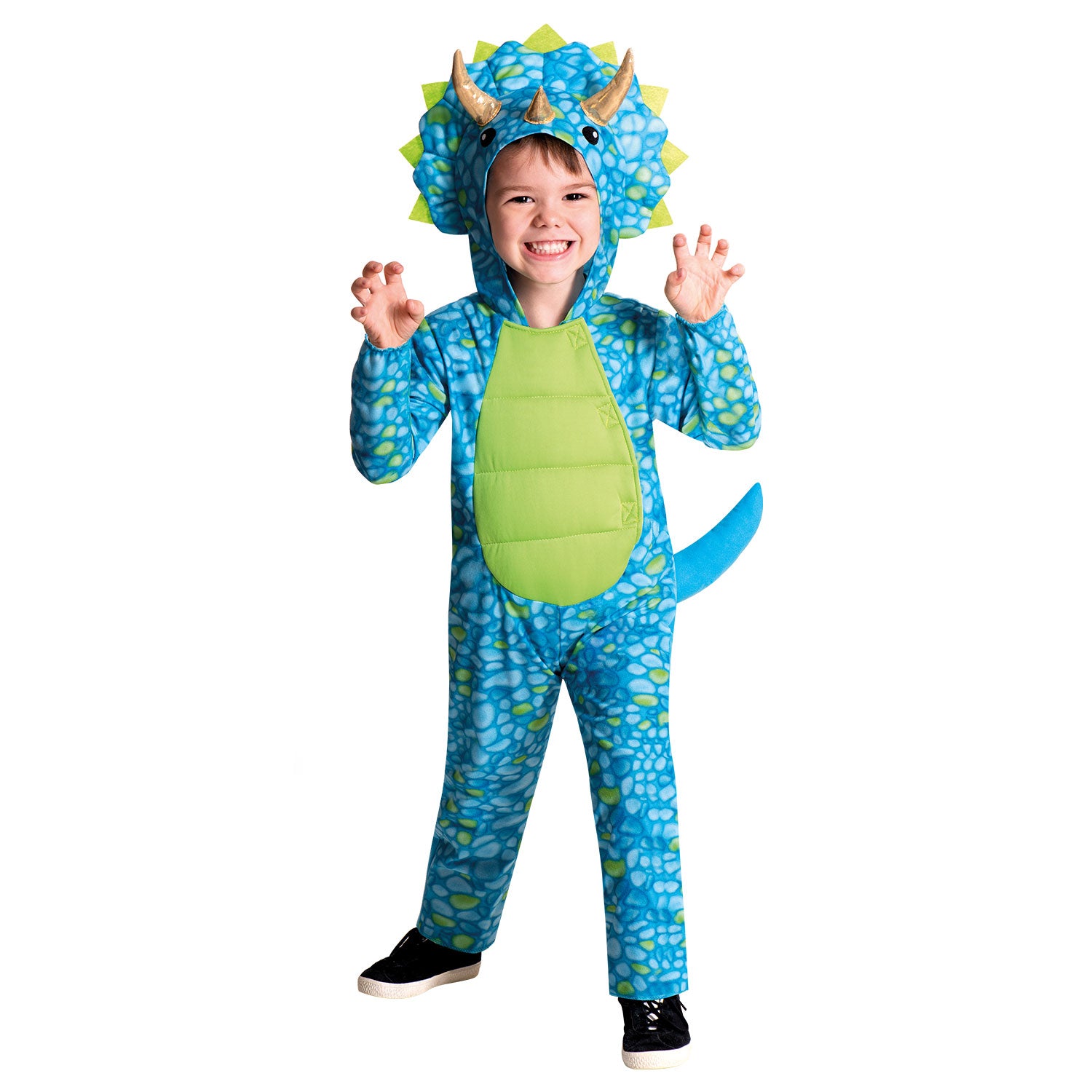 Child Blue Dino Costume - Party Centre