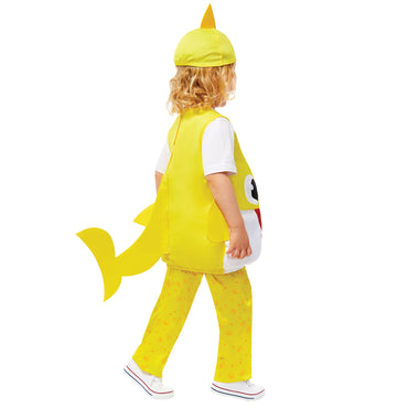 Toddler Baby Shark Yellow Costume - Party Centre