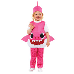 Toddler Baby Shark Pink-Mummy Costume