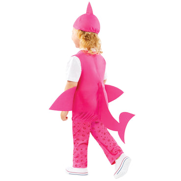 Toddler Baby Shark Pink-Mummy Costume - Party Centre