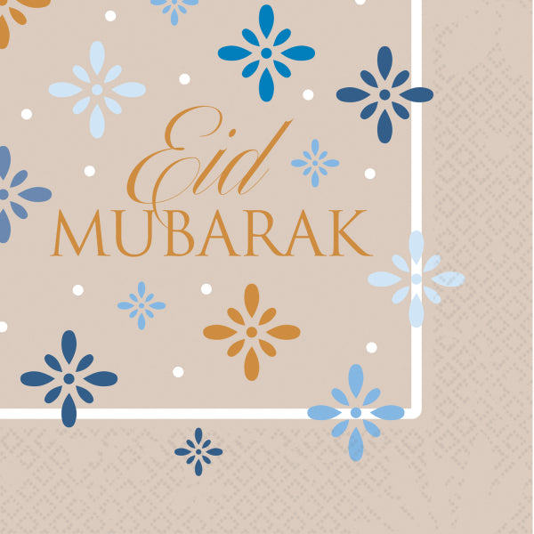 Eid Ramadan Lunch Napkins 16cts - Party Centre
