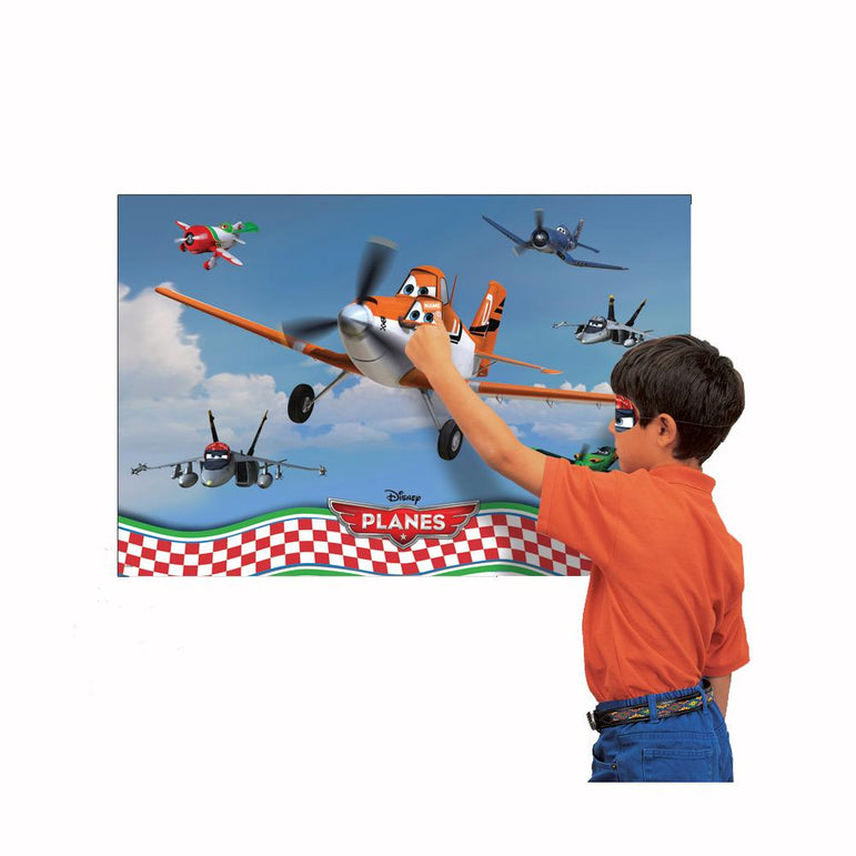 Disney Planes Pin The Plane Game Pinata - Party Centre