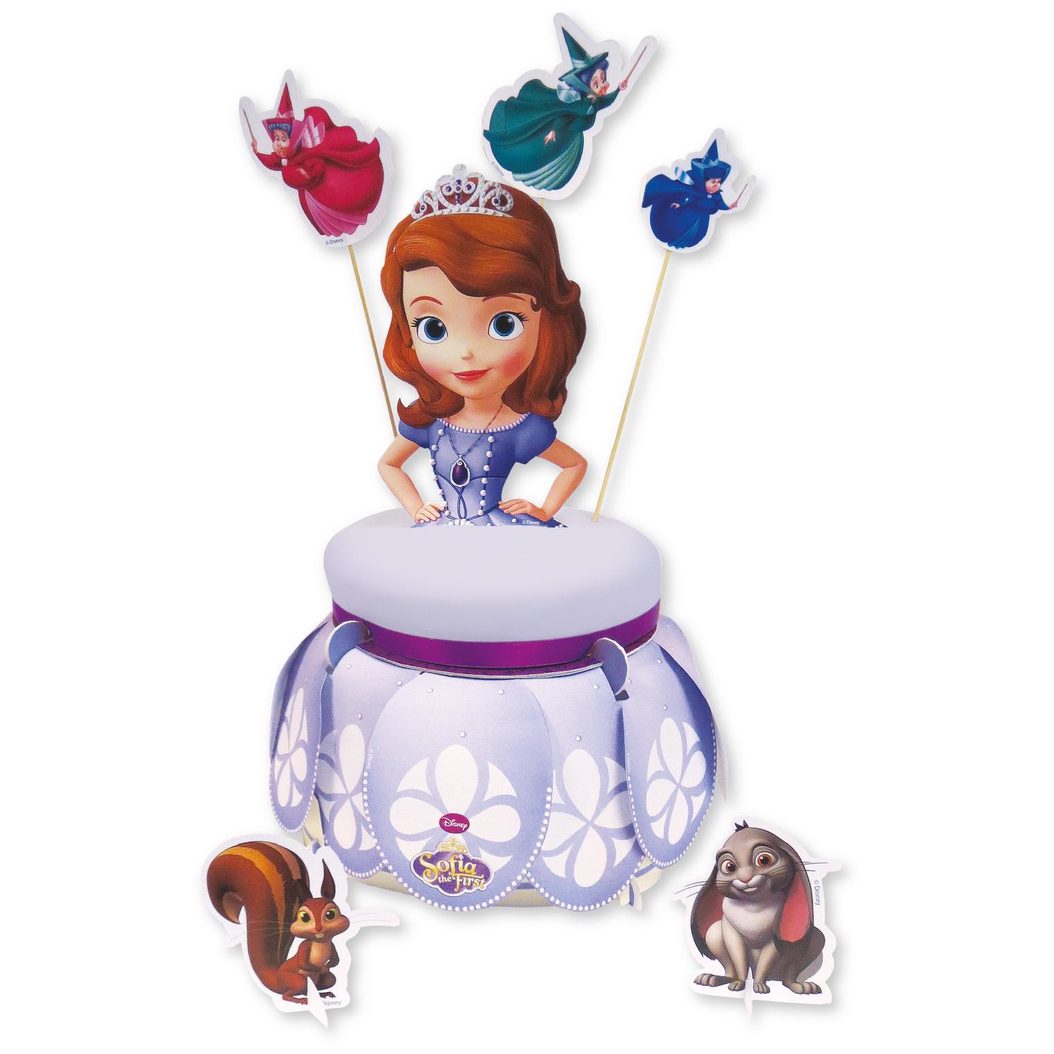 Sofia The First Single Level Cake Stand Party Accessories - Party Centre - Party Centre