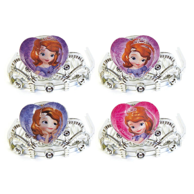 Sofia The First  Mini Tiaras 4pcs Costumes & Apparel - Party Centre