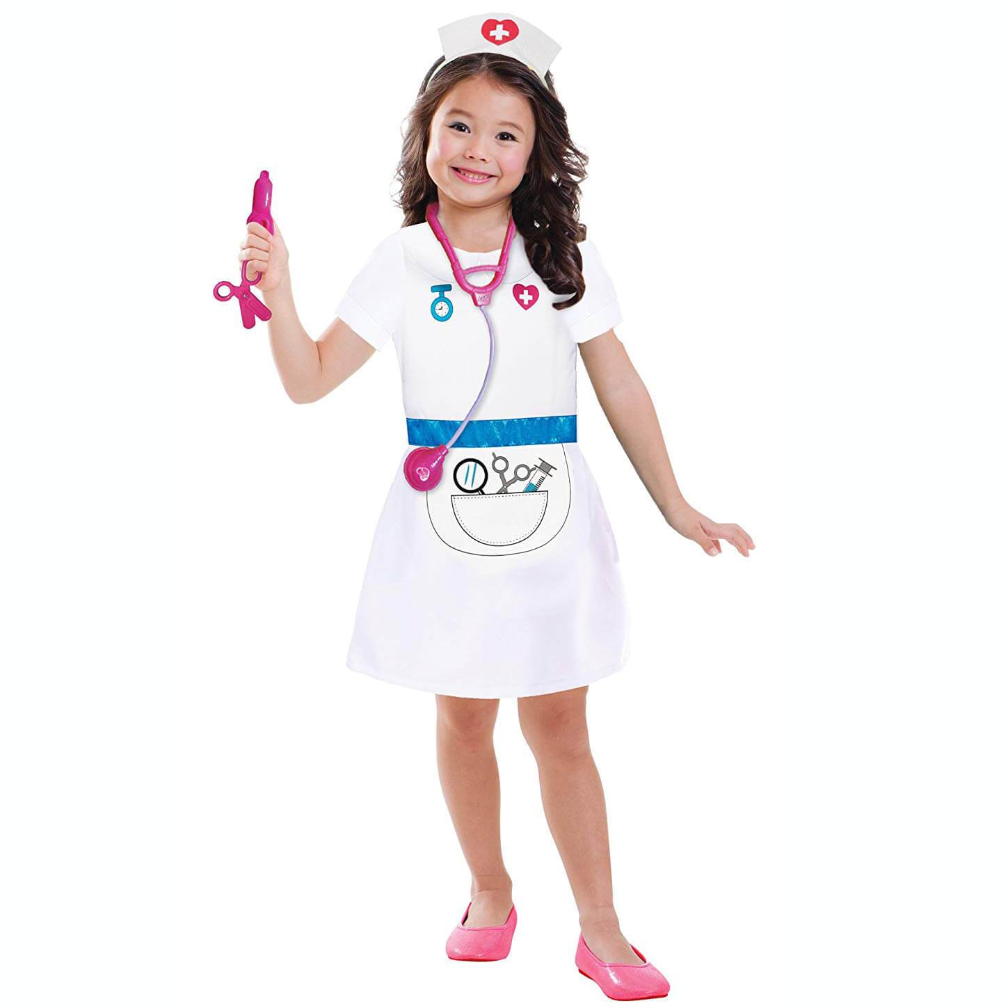Toddler Nurse Role Play Set Career Costume Costumes & Apparel - Party Centre - Party Centre