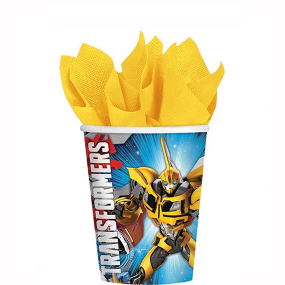 Transformers Paper Cups 9oz, 8pcs Printed Tableware - Party Centre - Party Centre