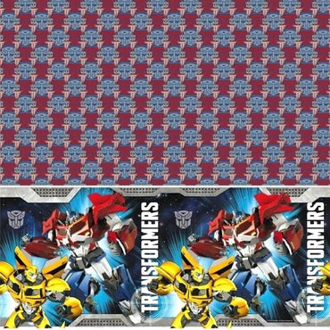 Transformers Plastic Table Cover Printed Tableware - Party Centre - Party Centre