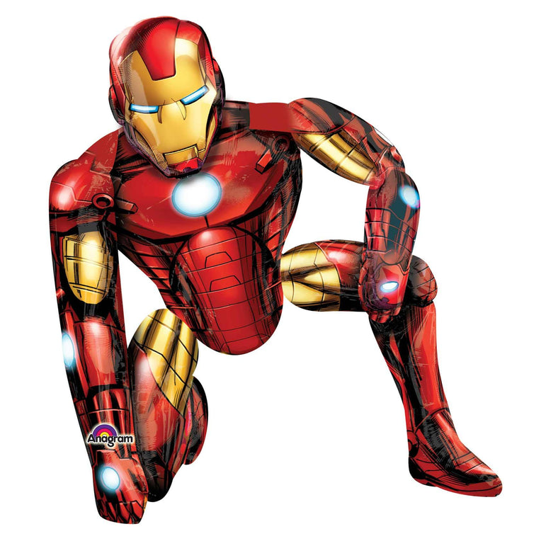 Iron Man Airwalker Balloons & Streamers - Party Centre