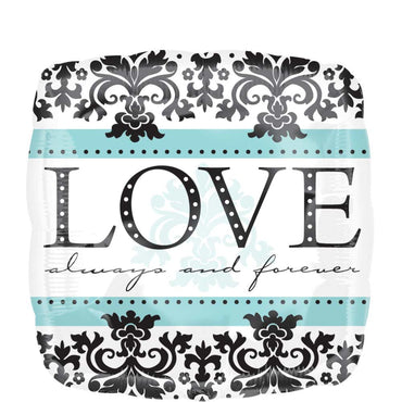 Always & Forever Foil Balloon 18in Balloons & Streamers - Party Centre - Party Centre