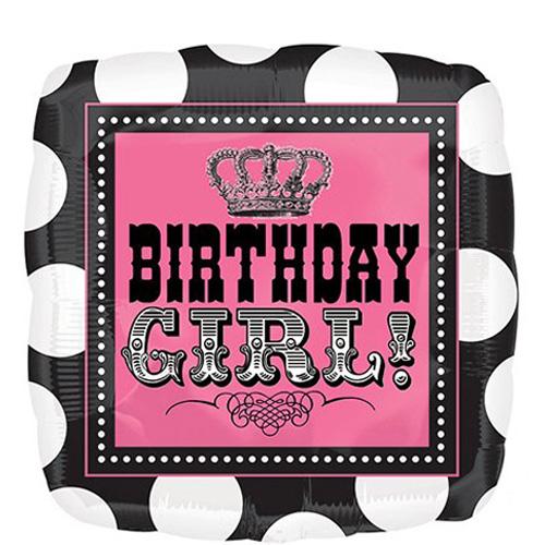 Rocker Princess Birthday Foil Balloon 18in Balloons & Streamers - Party Centre