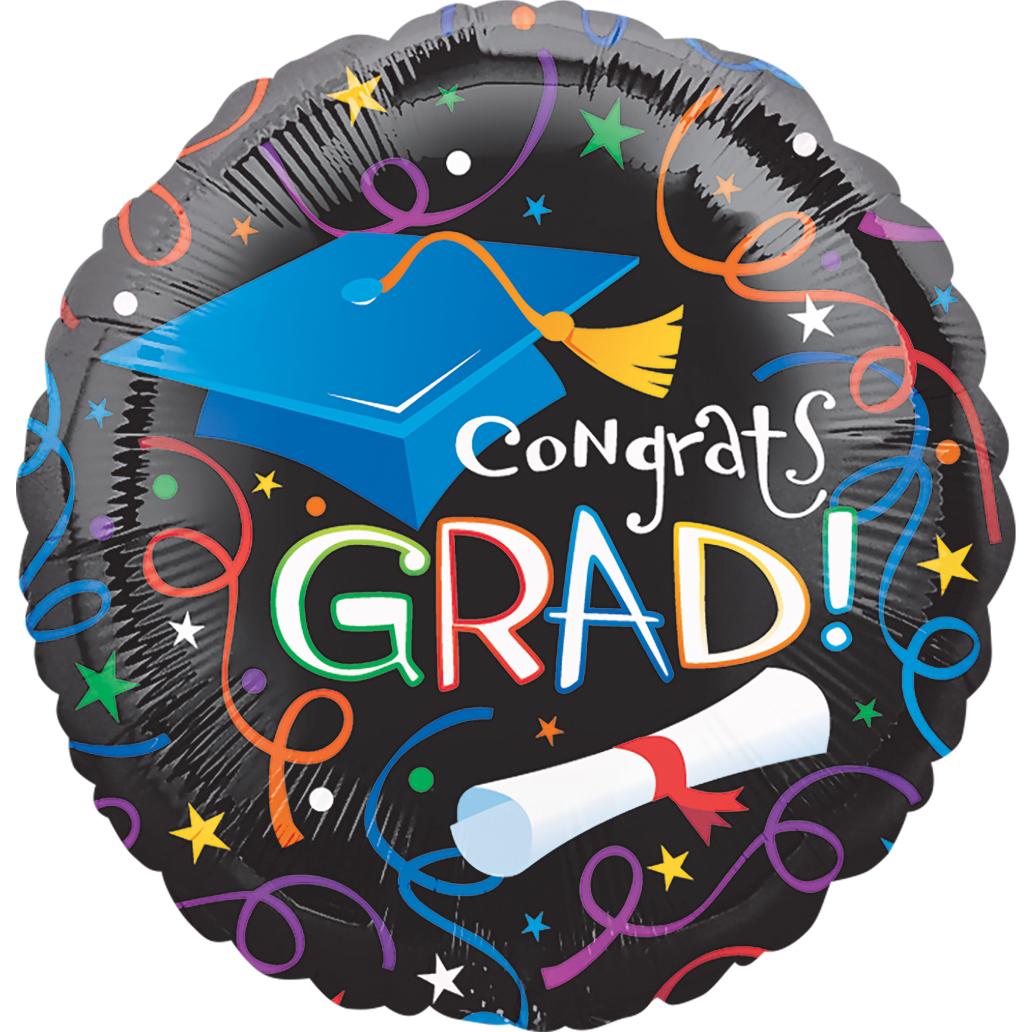 Graduation Celebration Foil Balloon 18in Balloons & Streamers - Party Centre - Party Centre