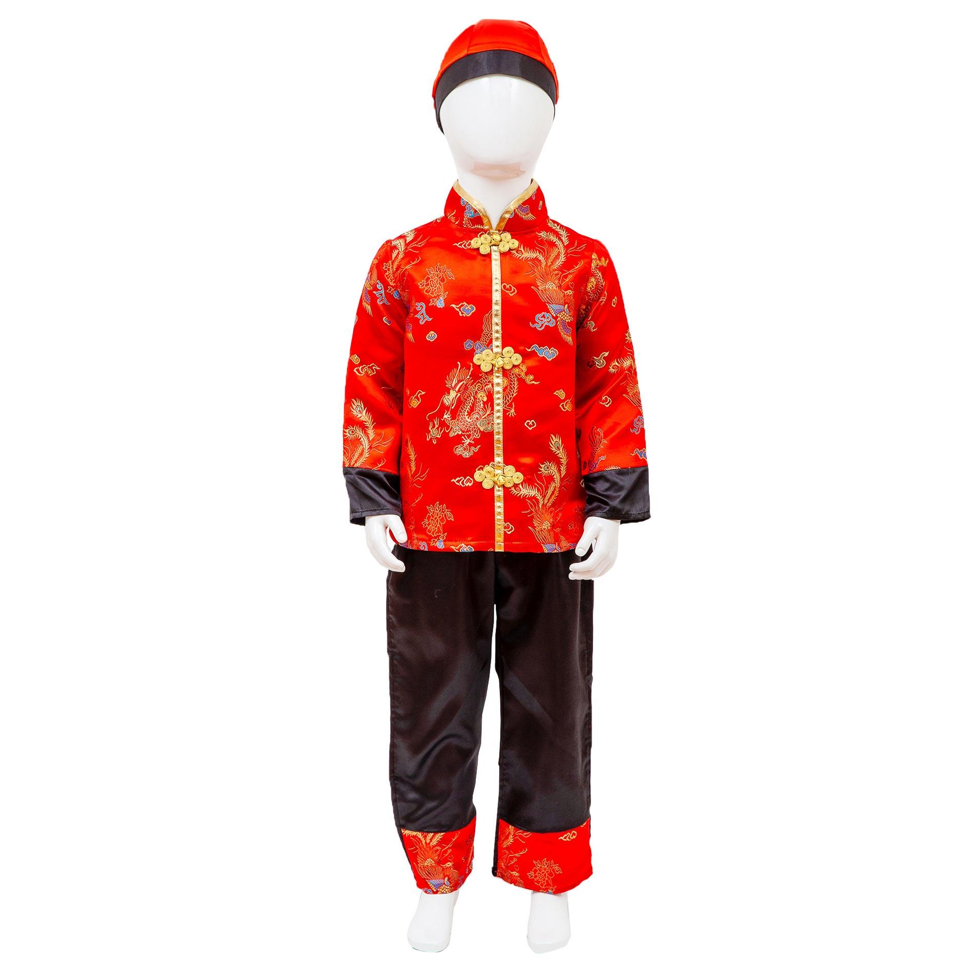 Child Chinese Boy Costume Costumes & Apparel - Party Centre - Party Centre