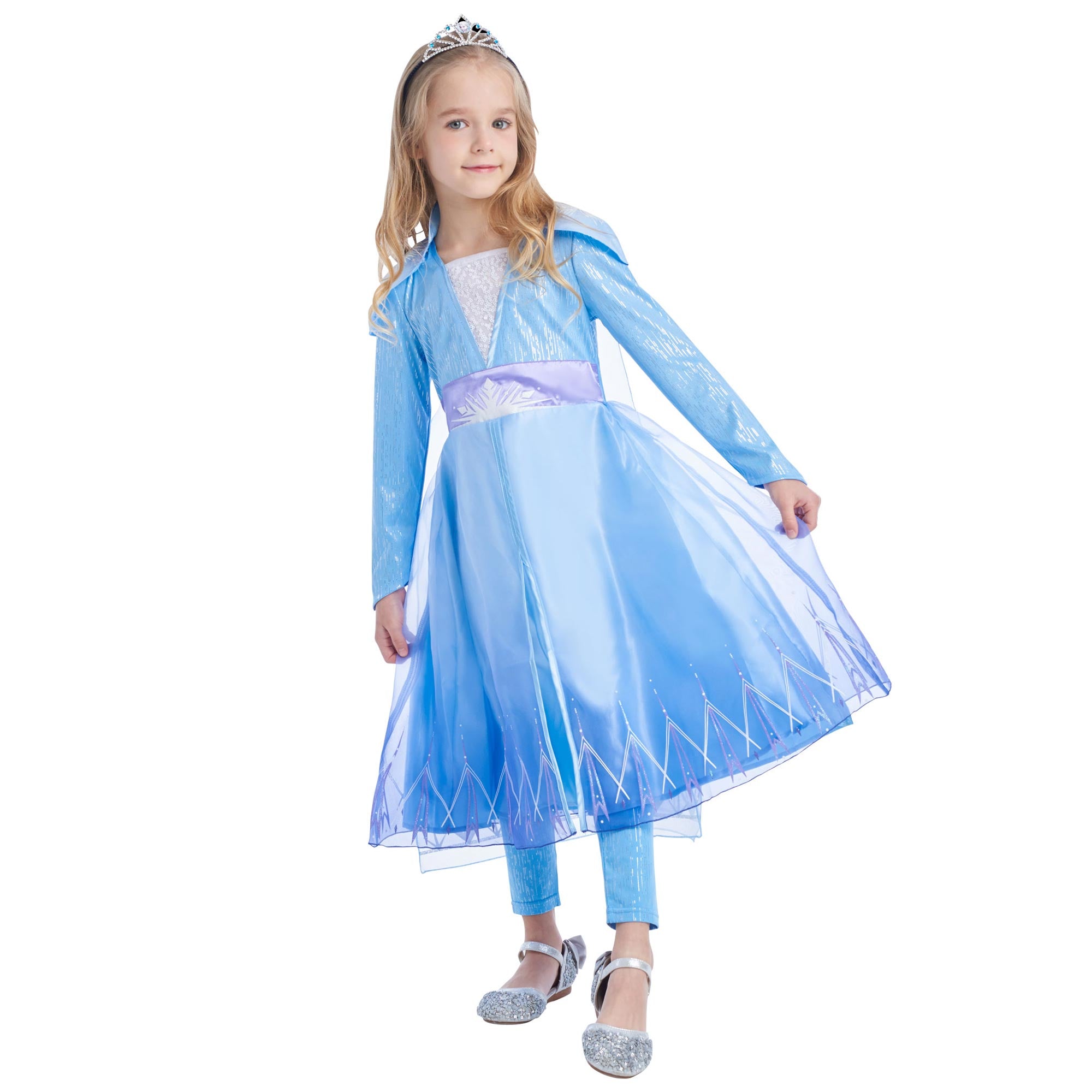 Child Elsa Frozen II Deluxe Costume - Party Centre