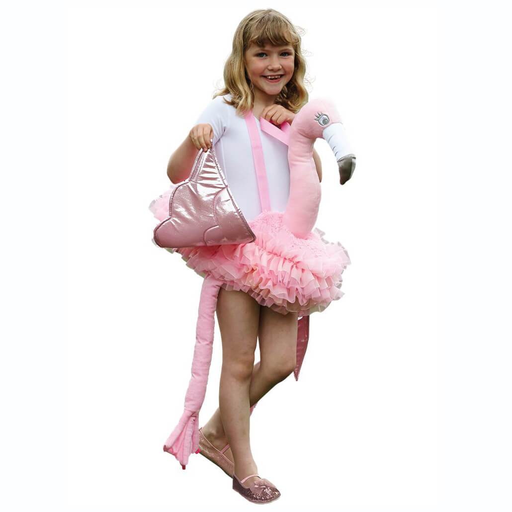 Child Ride On Flamingo Costume Costumes & Apparel - Party Centre - Party Centre