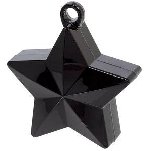 Black Star Balloon Weight 6oz Balloons & Streamers - Party Centre - Party Centre