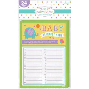 Baby Shower A To Z Game Pinata - Party Centre - Party Centre