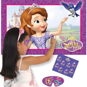 Sofia The First Game Pin The Amulet Pinata - Party Centre - Party Centre