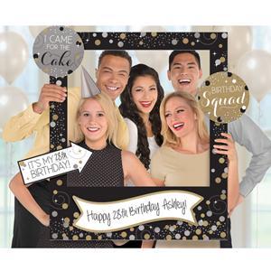 Sparkling Celebration Customizable Photo Frame 15pcs Party Accessories - Party Centre - Party Centre