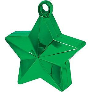 Green Star Balloon Weight 6oz Balloons & Streamers - Party Centre - Party Centre
