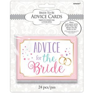 Bride To Be Advice Cards 24pcs Pinata - Party Centre - Party Centre