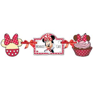 Minnie Mouse Happy Helper Silhouette Banner Decorations - Party Centre