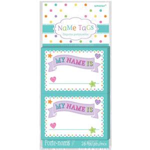 Baby Shower Name Tags Party Accessories - Party Centre