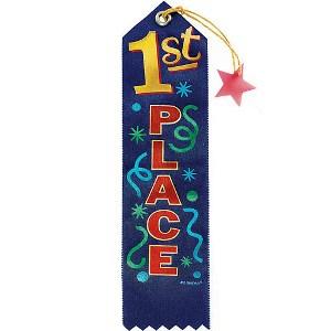 1st Place Recognition Ribbon Party Accessories - Party Centre - Party Centre